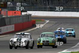 Silverstone Classic  28-30 July 2017 At the Home of British Motorsport RAC Tourist Trophy for Pre 63 GT KNIGHT Richard, WOOLMER Richard, Austin Healey Free for editorial use only Photo credit –  JEP 