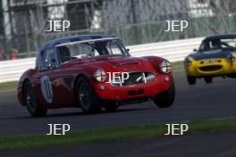 Silverstone Classic  28-30 July 2017  At the Home of British Motorsport  SCHILDT Anders, LOCKIE Calum, Austin Healey 3000 Free for editorial use only Photo credit – JEP