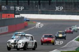 Silverstone Classic  28-30 July 2017 At the Home of British Motorsport RAC Tourist Trophy for Pre 63 GT KNIGHT Richard, WOOLMER Richard, Austin Healey Free for editorial use only Photo credit –  JEP 