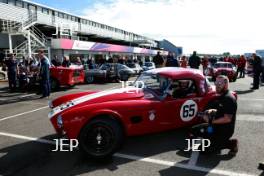 Silverstone Classic  28-30 July 2017 At the Home of British Motorsport RAC Tourist Trophy for Pre 63 GT HUNT Martin, BLAKENEY-EDWARDS Patrick, AC Cobra  Free for editorial use only Photo credit –  JEP 