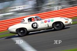 Silverstone Classic  28-30 July 2017  At the Home of British Motorsport  MILNER Chris, Jaguar E-Type  Free for editorial use only Photo credit – JEP