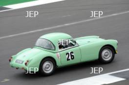 Silverstone Classic  28-30 July 2017 At the Home of British Motorsport RAC Tourist Trophy for Pre 63 GT ELLIS Mark, BOS Conrad, MG MGA Twin Cam  Free for editorial use only Photo credit –  JEP 