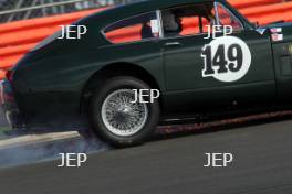 Silverstone Classic  28-30 July 2017  At the Home of British Motorsport  Woodgate-Greaves	Aston Martin DB Mk3 Free for editorial use only Photo credit – JEP