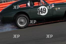 Silverstone Classic  28-30 July 2017  At the Home of British Motorsport  Woodgate-Greaves	Aston Martin DB Mk3 Free for editorial use only Photo credit – JEP