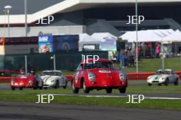 Silverstone Classic  28-30 July 2017  At the Home of British Motorsport  WRIGHT Steve, CLARK Ian, Porsche 356A Super Free for editorial use only Photo credit – JEP