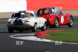 Silverstone Classic  28-30 July 2017 At the Home of British Motorsport RAC Tourist Trophy for Pre 63 GT FISKEN Gregor, Jaguar E-Type Free for editorial use only Photo credit –  JEP 