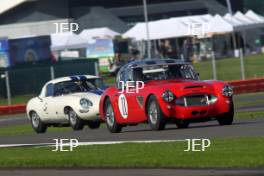 Silverstone Classic  28-30 July 2017  At the Home of British Motorsport  SCHILDT Anders, LOCKIE Calum, Austin Healey 3000 Free for editorial use only Photo credit – JEP