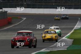 Silverstone Classic  28-30 July 2017 At the Home of British Motorsport RAC Tourist Trophy for Pre 63 GT HARRIS Crispin, WILMOTH James, Austin Healey Free for editorial use only Photo credit –  JEP 