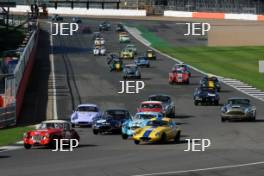 Silverstone Classic  28-30 July 2017 At the Home of British Motorsport RAC Tourist Trophy for Pre 63 GT CORFIELD Martyn, Austin Healey Free for editorial use only Photo credit –  JEP 