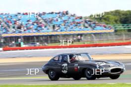 Silverstone Classic  28-30 July 2017  At the Home of British Motorsport  Kirkaldy-Watson	Jaguar E-Type Free for editorial use only Photo credit – JEP