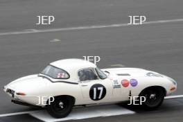 Silverstone Classic  28-30 July 2017 At the Home of British Motorsport RAC Tourist Trophy for Pre 63 GT  MILNER Chris, Jaguar E-Type  Free for editorial use only Photo credit –  JEP 