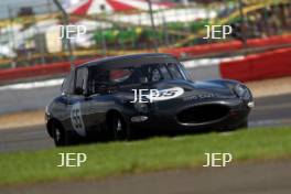 Silverstone Classic  28-30 July 2017  At the Home of British Motorsport  MELLING Martin, HALL Rob, Jaguar E-Type FHC Free for editorial use only Photo credit – JEP