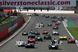 Silverstone Classic  28-30 July 2017 At the Home of British Motorsport Stirling Moss pre 61 Sports cars  Race Start Free for editorial use only Photo credit –  JEP 