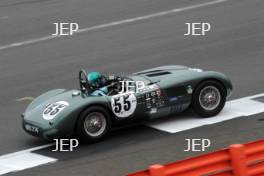 Silverstone Classic  28-30 July 2017 At the Home of British Motorsport RAC Woodcote TRophy for Pre 56 Sportscars WEBB Nigel,  Jaguar C-type Free for editorial use only Photo credit –  JEP 