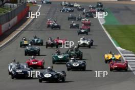 Silverstone Classic  28-30 July 2017 At the Home of British Motorsport Stirling Moss pre 61 Sports cars  Race Start Free for editorial use only Photo credit –  JEP 