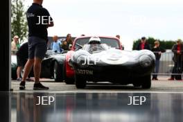 Silverstone Classic  28-30 July 2017 At the Home of British Motorsport Stirling Moss pre 61 Sports cars  EASTICK Benjamin, JONES Karl, Jaguar D-type Free for editorial use only Photo credit –  JEP 