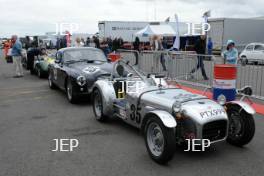 Silverstone Classic  28-30 July 2017 At the Home of British Motorsport RAC Woodcote TRophy for Pre 56 Sportscars  CLELAND John, Lotus Mk VI Free for editorial use only Photo credit –  JEP 