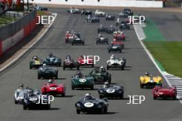 Silverstone Classic  28-30 July 2017 At the Home of British Motorsport Stirling Moss pre 61 Sports cars  Race Start Free for editorial use only Photo credit –  JEP 