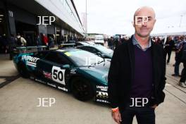 Silverstone Classic  28-30 July 2017  At the Home of British Motorsport  General David Brabham with the Jaguar XJ220 display Free for editorial use only Photo credit – JEP