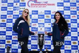 Silverstone Classic  28-30 July 2017  At the Home of British Motorsport  General Silverstone Classic girls Free for editorial use only Photo credit – JEP