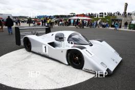 Silverstone Classic  28-30 July 2017  At the Home of British Motorsport  General Sauber Mercedes C292 Free for editorial use only Photo credit – JEP