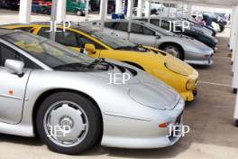 Silverstone Classic  28-30 July 2017 At the Home of British Motorsport Jaguar XJ220 Free for editorial use only Photo credit –  JEP