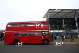 Silverstone Classic  28-30 July 2017 At the Home of British Motorsport London Buses  Free for editorial use only Photo credit –  JEP 