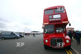 Silverstone Classic  28-30 July 2017 At the Home of British Motorsport London Buses  Free for editorial use only Photo credit –  JEP 