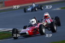 Silverstone Classic Media Day 2017, Silverstone Circuit, Northants, England. 23rd March 2017. John Slack Formula Ford. Copyright Free for editorial use.