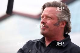 Silverstone Classic Media Day 2017, Silverstone Circuit, Northants, England. 23rd March 2017. Charley Boorman. Copyright Free for editorial use.