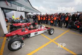 Silverstone Classic Media Day 2017,  Silverstone Circuit, Northants, England. 23rd March 2017. Tiff Needell (GBR)  Copyright Free for editorial use.