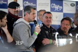 Silverstone Classic Media Day 2017, Silverstone Circuit, Northants, England. 23rd March 2017. Ant Anstead in the Silverstone Classic press conference. Copyright Free for editorial use.