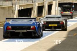 Silverstone Classic Media Day 2017, Silverstone Circuit, Northants, England. 23rd March 2017. Jaguar XJ220. Copyright Free for editorial use.