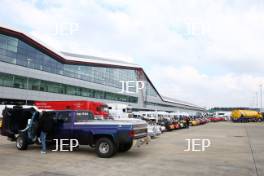 Silverstone Classic Media Day 2017, Silverstone Circuit, Northants, England. 23rd March 2017. Chevrolet. Copyright Free for editorial use.