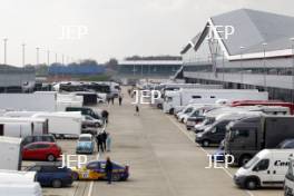 Silverstone Classic Media Day 2017, Silverstone Circuit, Northants, England. 23rd March 2017. Silverstone Classic paddock. Copyright Free for editorial use.