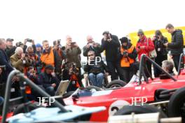 Silverstone Classic Media Day 2017, Silverstone Circuit, Northants, England. 23rd March 2017. Media at the Silverstone Classic Media Day. Copyright Free for editorial use.