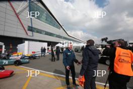 Silverstone Classic Media Day 2017,  Silverstone Circuit, Northants, England. 23rd March 2017. Nick Wigley (GBR)  Copyright Free for editorial use.