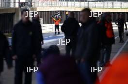 Silverstone Classic Media Day 2017, Silverstone Circuit, Northants, England. 23rd March 2017. Silverstone Classic pitlane. Copyright Free for editorial use.