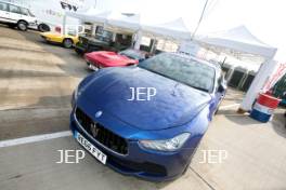 Silverstone Classic Media Day 2017, Silverstone Circuit, Northants, England. 23rd March 2017. Maserati. Copyright Free for editorial use.