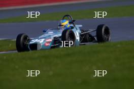 Silverstone Classic Media Day 2017, Silverstone Circuit, Northants, England. 23rd March 2017. Michael O`Brien Merlyn. Copyright Free for editorial use.