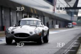 Silverstone Classic Media Day 2017, Silverstone Circuit, Northants, England. 23rd March 2017. Jaguar E-Type. Copyright Free for editorial use.