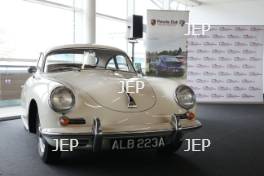 Silverstone Classic Media Day 2017,  Silverstone Circuit, Northants, England. 23rd March 2017. Porsche 365  Copyright Free for editorial use.