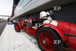 Silverstone Classic Media Day 2017, Silverstone Circuit, Northants, England. 23rd March 2017. Media passenger rides. Copyright Free for editorial use.