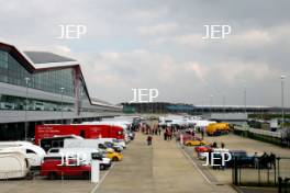 Silverstone Classic Media Day 2017, Silverstone Circuit, Northants, England. 23rd March 2017. Silverstone Classic paddock. Copyright Free for editorial use.