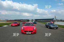 Silverstone Classic Media Day 2017, Silverstone Circuit, Northants, England. 23rd March 2017. Ferrari. Copyright Free for editorial use.