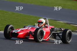 Silverstone Classic Media Day 2017, Silverstone Circuit, Northants, England. 23rd March 2017. Max Bartell Formula Ford. Copyright Free for editorial use.