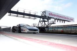 Silverstone Classic Media Day 2017, Silverstone Circuit, Northants, England. 23rd March 2017. Jaguar XJ220. Copyright Free for editorial use.