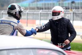 Silverstone Classic Media Day 2017, Silverstone Circuit, Northants, England. 23rd March 2017. Media passenger rides. Copyright Free for editorial use.