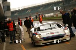 Silverstone Classic Media Day 2017, Silverstone Circuit, Northants, England. 23rd March 2017. Jaguar XJ220. Copyright Free for editorial use.