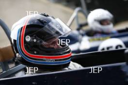 Silverstone Classic Media Day 2017, Silverstone Circuit, Northants, England. 23rd March 2017. Richard Tarling Formula Ford. Copyright Free for editorial use.